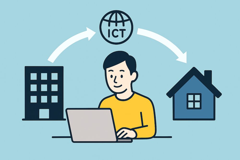 テレワークの基本イメージ