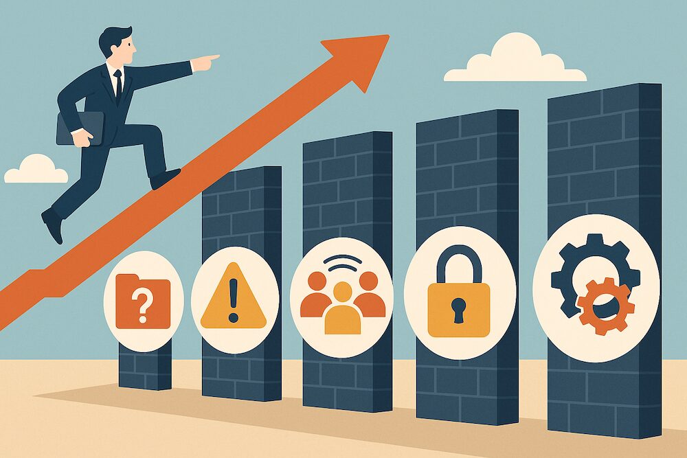 中小企業がテレワークで直面する5つの壁と乗り越え方