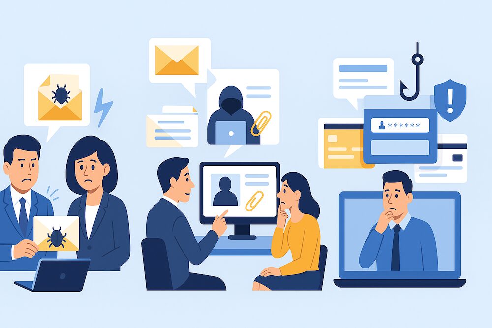 スパムメールの主な種類と巧妙な手口