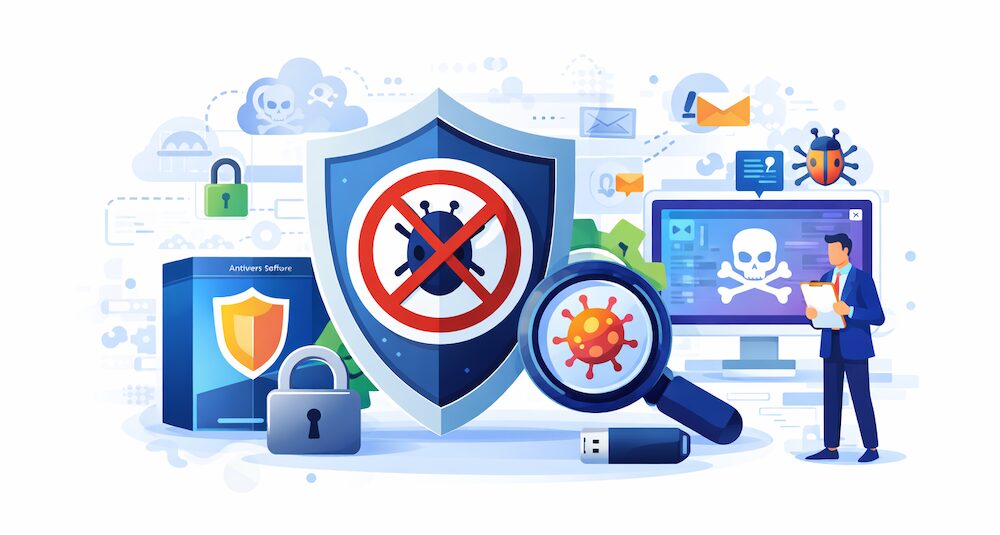 ウイルス対策ソフトを導入する