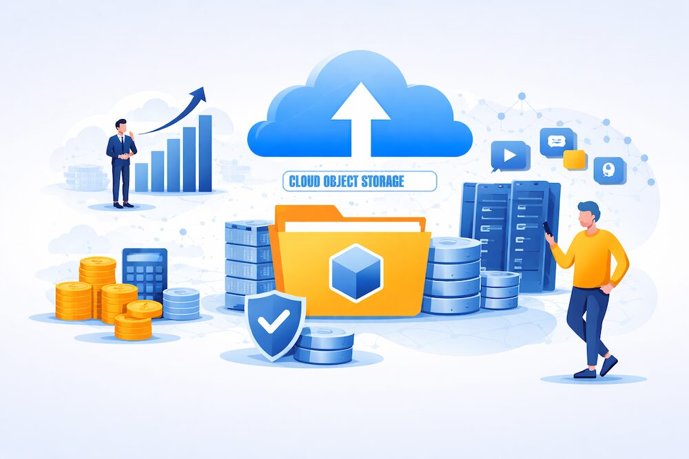 オブジェクトストレージの主な特徴とメリット