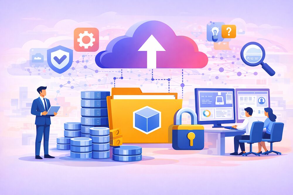 オブジェクトレトレージのセキュリティと管理面のポイント